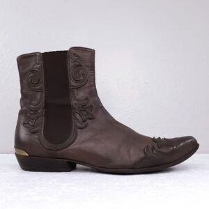 Just CAVALLI Western Ankle Boots US 12